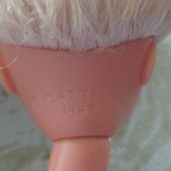 Vintage 1987 Mattel Barbie Skipper Doll With Dress 10" - Picture 3 of 5